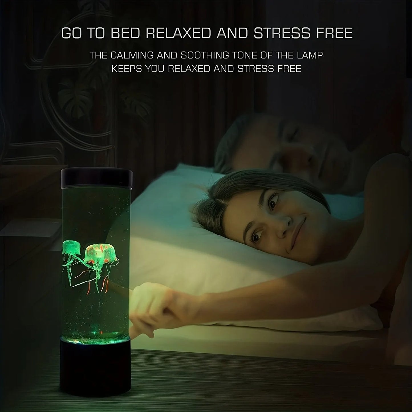 LED Jellyfish Lava Lamp