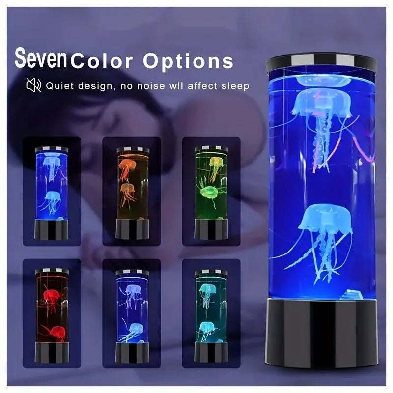 LED Jellyfish Lava Lamp